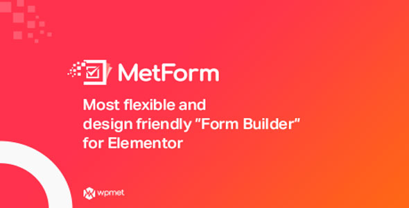 MetForm Pro – Advanced Elementor Form Builder