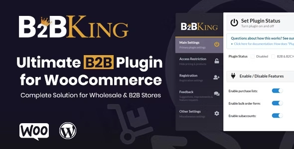 B2BKing – The Ultimate WooCommerce B2B & Wholesale Plugin