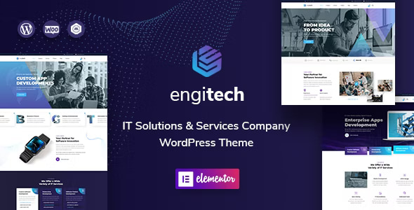 Engitech Theme- IT Solutions & Services WordPress Theme