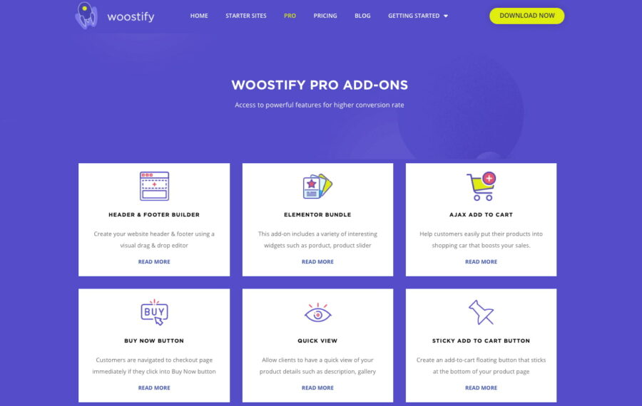 Woostify Pro Addons Plugin