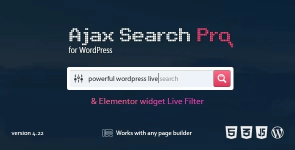 Ajax Search Pro Plugin for WordPress