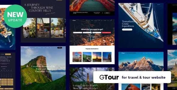 Grand Tour | Travel Agency WordPress Theme